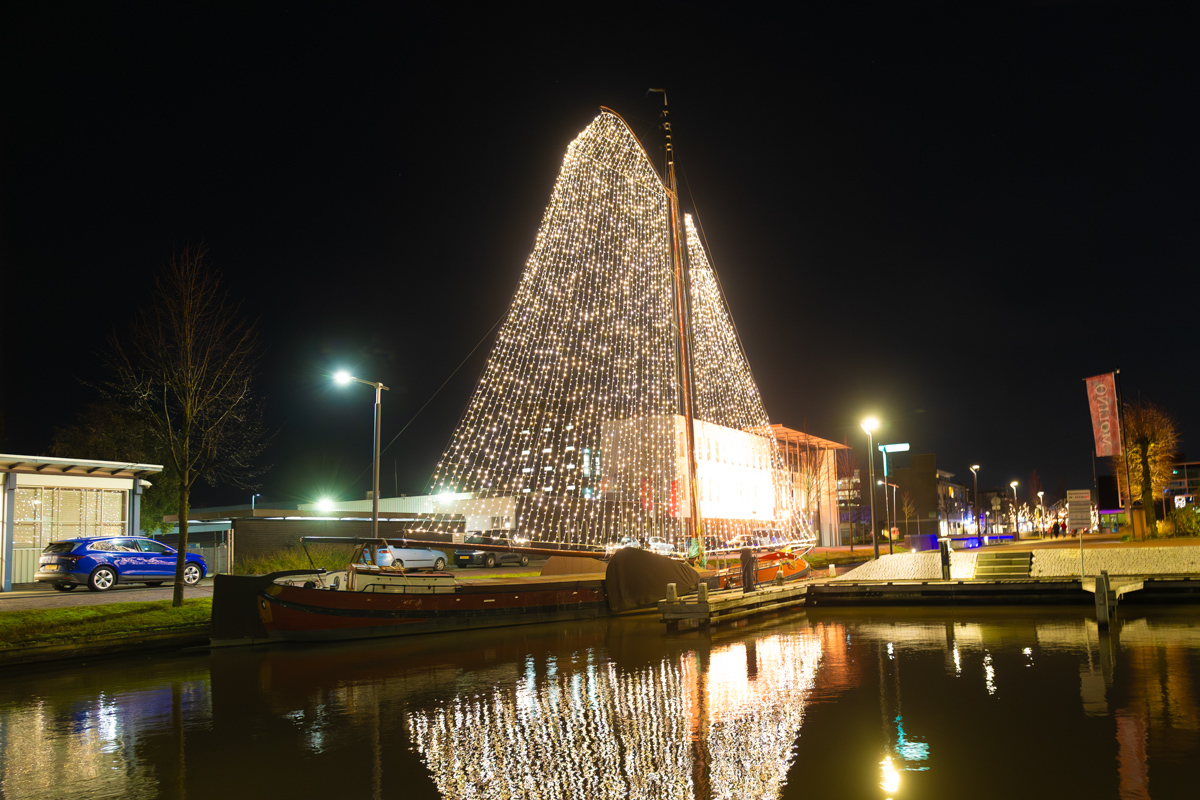 Skutsje in Drachten